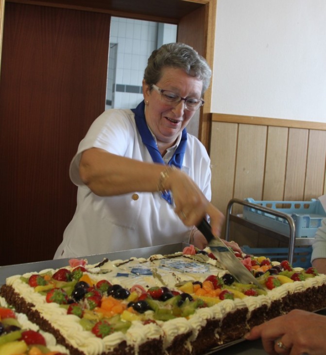 Gâteaux des 80 ans du pèlerinage liégeois à Banneux